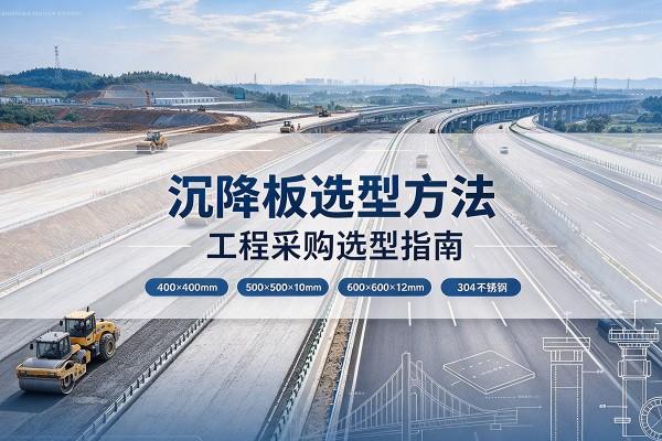 色达沉降板选择方法