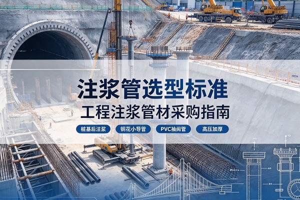 色达注浆管选型标准