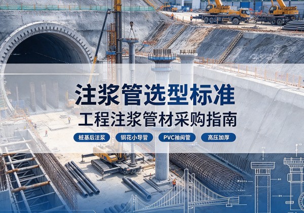 色达注浆管选型标准